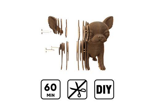 фото 7 - Картонный конструктор "Cartonic 3D Puzzle CHIHUAHUA PUPPY"