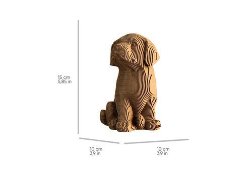 фото 5 - Картонний конструктор "Cartonic 3D Puzzle LABRADOR PUPPY"