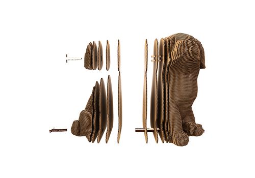 фото 6 - Картонний конструктор "Cartonic 3D Puzzle LABRADOR PUPPY"