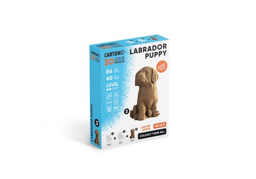 фото 9 - Картонний конструктор "Cartonic 3D Puzzle LABRADOR PUPPY"