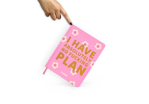 фото 18 - Блокнот для планирования "I HAVE ABSOLUTELY NO PLAN" pink ORNER