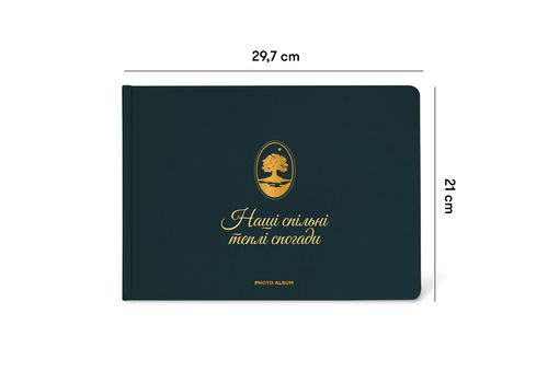 фото 2 - Фотоальбом "Общие воспоминания" зеленый ORNER