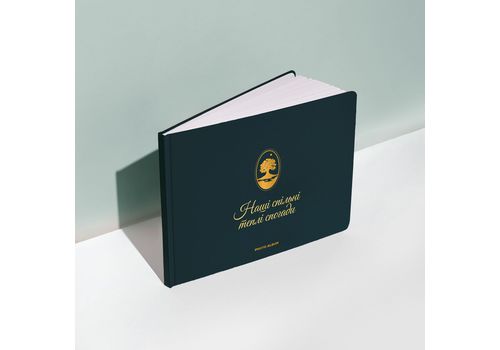 фото 4 - Фотоальбом "Общие воспоминания" зеленый ORNER