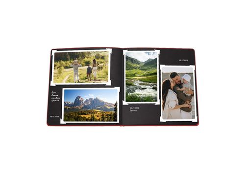 зображення 4 - Фотоальбом "Love story" червоний ORNER