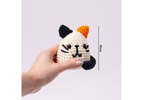 фото 2 - Набор для вязания крючком Кот ORNER