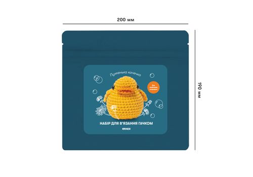 фото 3 - Набор для вязания крючком Утка ORNER