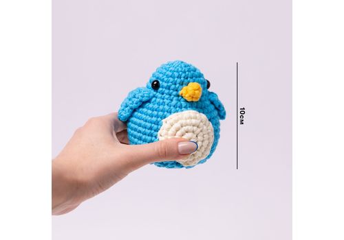 зображення 2 - Набір для вязання гачком Пінгвін ORNER