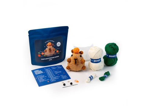 фото 1 - Набор для вязания крючком Капибара ORNER