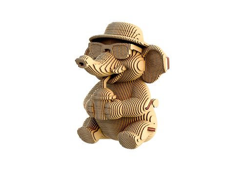 фото 2 - Картонный конструктор Cartonic 3D Puzzle SAFARI TRIO