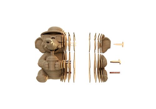 фото 13 - Картонный конструктор Cartonic 3D Puzzle SAFARI TRIO