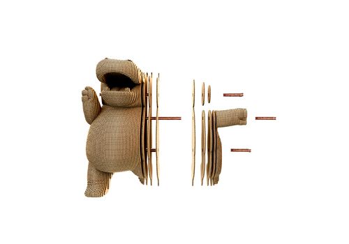 фото 14 - Картонный конструктор Cartonic 3D Puzzle SAFARI TRIO