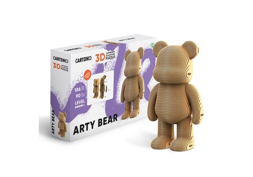 зображення 1 - Картонний конструктор Cartonic 3D Puzzle ARTY BEAR