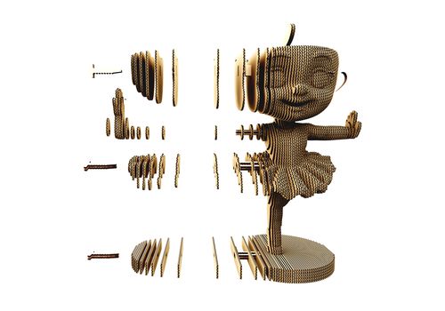 фото 40 - Картонный конструктор Cartonic 3D Puzzle SURPRISE TRALALERO TRA