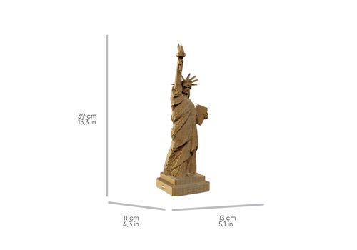 зображення 5 - Картонний конструктор "Cartonic 3D Puzzle STATUE OF LIBERTY USA"