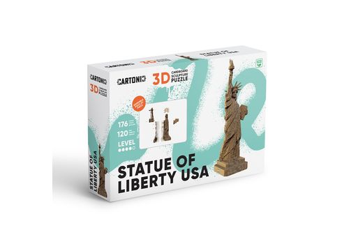 зображення 9 - Картонний конструктор "Cartonic 3D Puzzle STATUE OF LIBERTY USA"