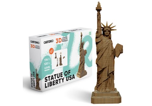 зображення 1 - Картонний конструктор "Cartonic 3D Puzzle STATUE OF LIBERTY USA"