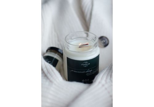 зображення 3 - Cоєва свічка "Затишний светр", 200мл Chysta.ua