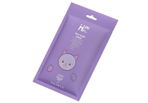 фото 3 - Тканинна маска для обличчя "Лаванда" MiniMi