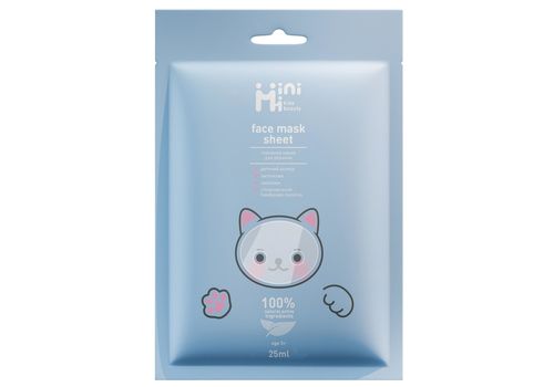 фото 1 - Тканинна маска для обличчя "Йогурт" MiniMi