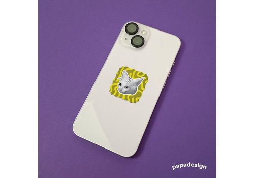 фото 2 - Стикер - Кіт конф'юз Papadesign