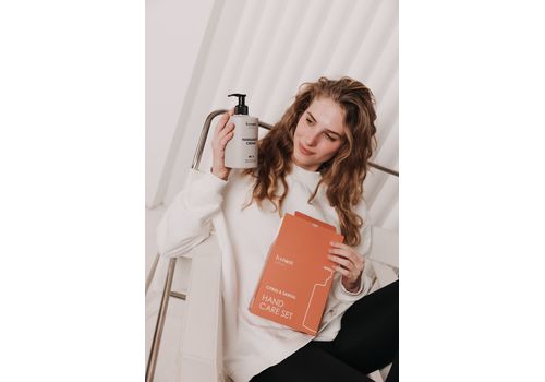 зображення 2 - Подарунковий набір мило та крем для рук  citrus & santal honest products