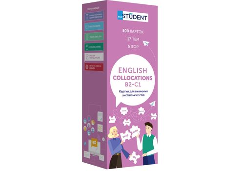 фото 1 - Карточки Collocations English Student