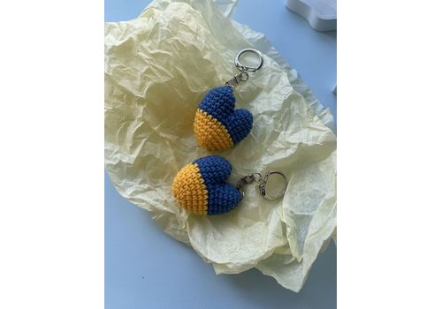 зображення 2 - Брелок Серденько України Toys Breeze