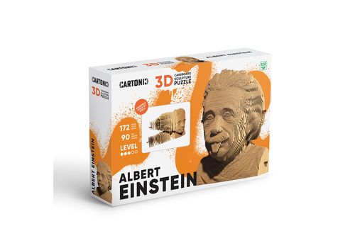 зображення 11 - Картонний конструктор 1DEA.me "Cartonic 3D Puzzle ALBERT E"