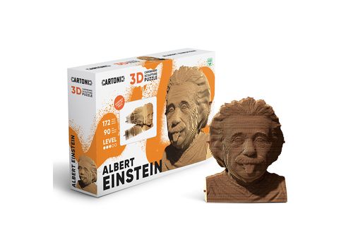 зображення 1 - Картонний конструктор 1DEA.me "Cartonic 3D Puzzle ALBERT E"