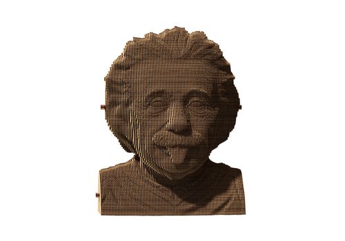 зображення 4 - Картонний конструктор 1DEA.me "Cartonic 3D Puzzle ALBERT E"