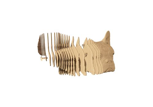 зображення 11 - Картонний конструктор 1DEA.me "Cartonic 3D Puzzle BULLDOG"