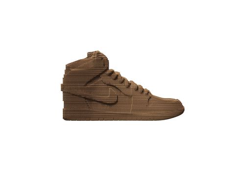 фото 4 - Картонный конструктор "Cartonic 3D Puzzle SNEAKER" 1DEA.me