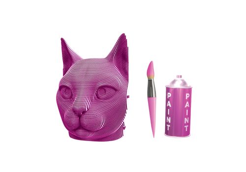фото 12 - Картонний конструктор 1DEA.me "Cartonic 3D Puzzle CAT"