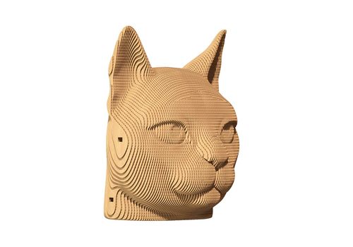 фото 8 - Картонний конструктор 1DEA.me "Cartonic 3D Puzzle CAT"