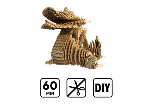 фото 9 - Картонный конструктор "Cartonic 3D Puzzle DRAGON"