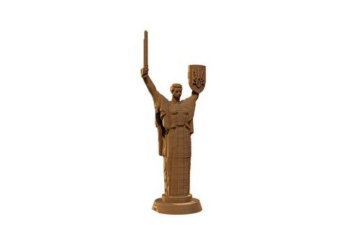 фото 5 - Картонный конструктор "Cartonic 3D Puzzle MOTHER UKRAINE" 1DEA.me