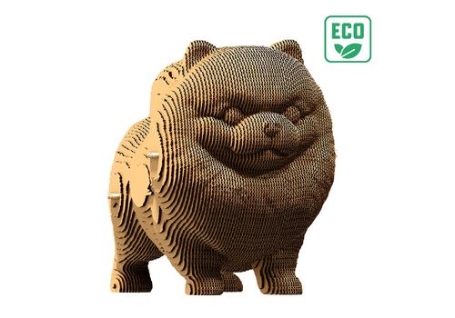 фото 8 - Картонный конструктор "Cartonic 3D Puzzle Pomeranian spitz" 1DEA.me