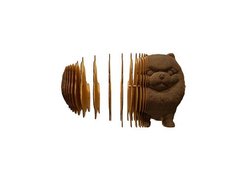 фото 6 - Картонный конструктор "Cartonic 3D Puzzle Pomeranian spitz" 1DEA.me