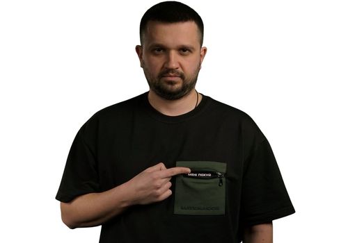 фото 16 - Oversize футболка Матюкаюся, Чорная Ісландія merch_shop