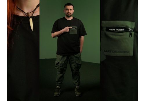 фото 17 - Oversize футболка Матюкаюся, Чорная Ісландія merch_shop