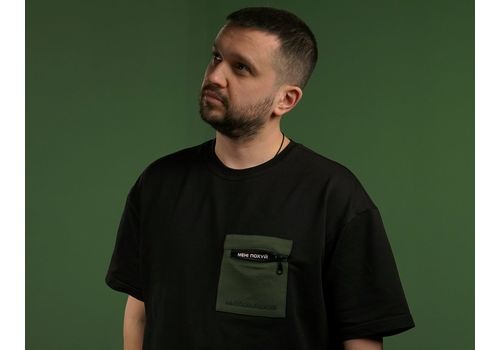 фото 3 - Oversize футболка Матюкаюся, Чорная Ісландія merch_shop