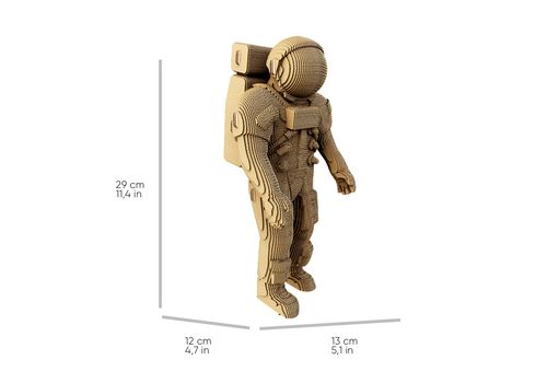 зображення 5 - Картонний конструктор 1DEA.me "Cartonic 3D Puzzle ASTRONAUT"