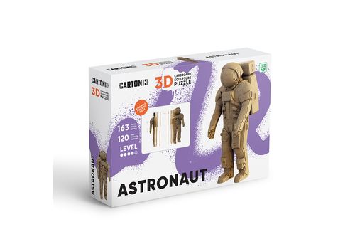 зображення 10 - Картонний конструктор 1DEA.me "Cartonic 3D Puzzle ASTRONAUT"