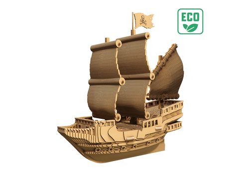 фото 4 - Картонный конструктор Cartonic 3D PIRATE SHIP