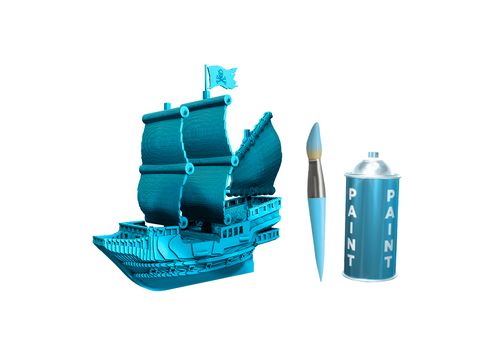 фото 9 - Картонный конструктор Cartonic 3D PIRATE SHIP