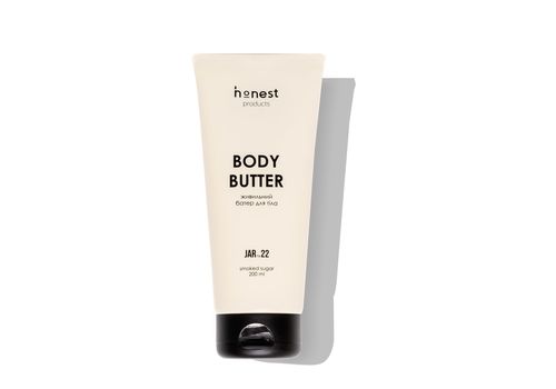 зображення 1 - JAR 22 Body butter - Живильний батер для тіла smoked sugar, 200 мл honest products