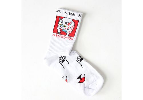 фото 1 - Носки с котиком "Asmodeus" Kitek Wear