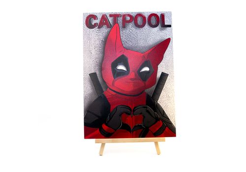зображення 1 - Постер з зображенням "Catpool" Kitek Wear