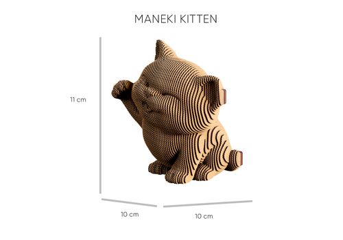 зображення 10 - Картонний конструктор "Cartonic 3D Puzzle KITTENS TRIO"
