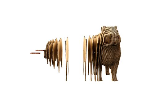 зображення 7 - Картонний конструктор "Cartonic 3D Puzzle CAPYBARA"